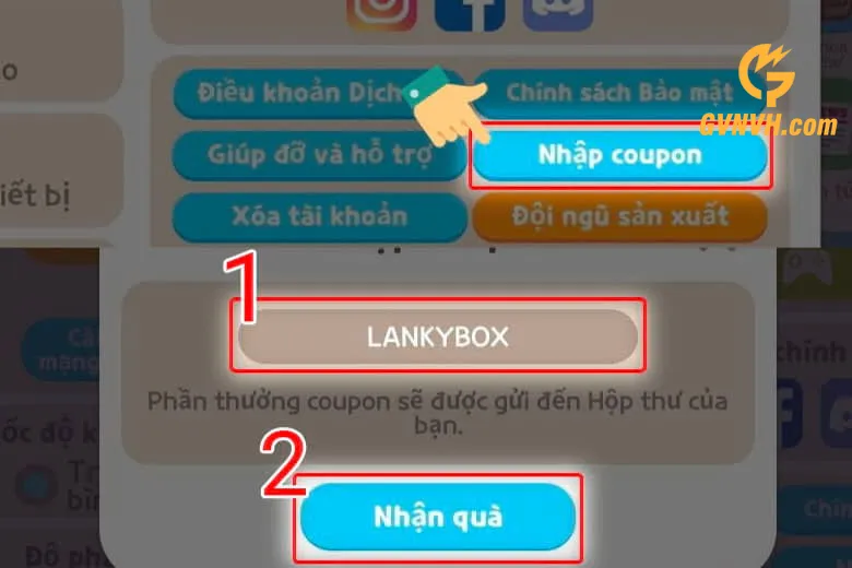 Hướng dẫn nhập code Play Together cho Android
